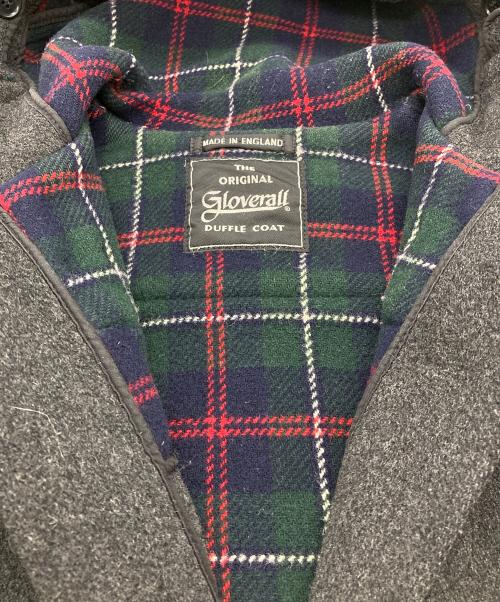 GLOVER ALL（グローバーオール）GLOVER ALL (グローバーオール) ダッフルコート【イングランド製】 グレー サイズ:14の古着・服飾アイテム