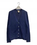 L.L.Beanエルエルビーン）の古着「コットン リネン カーディガン」｜ネイビー