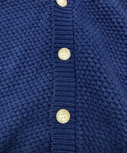 L.L.Bean（エルエルビーン）L.L.Bean (エルエルビーン) コットン リネン カーディガン ネイビー サイズ:XLの古着・服飾アイテム