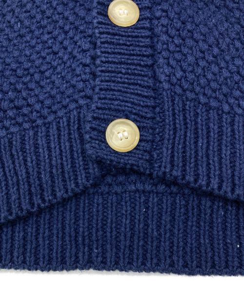 L.L.Bean（エルエルビーン）L.L.Bean (エルエルビーン) コットン リネン カーディガン ネイビー サイズ:XLの古着・服飾アイテム