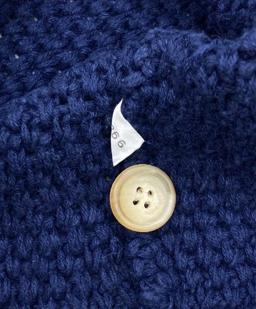 L.L.Bean（エルエルビーン）L.L.Bean (エルエルビーン) コットン リネン カーディガン ネイビー サイズ:XLの古着・服飾アイテム