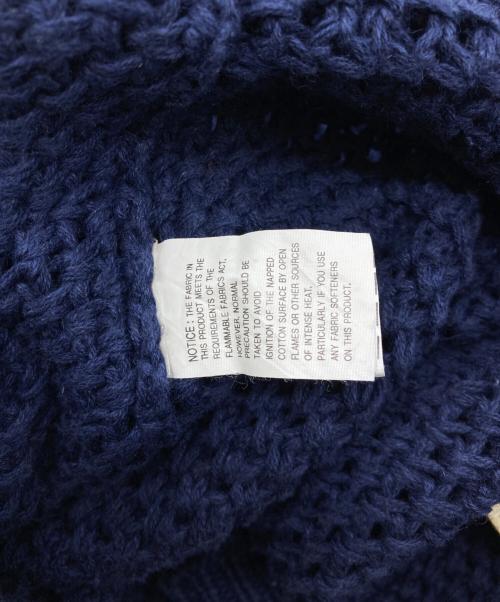 L.L.Bean（エルエルビーン）L.L.Bean (エルエルビーン) コットン リネン カーディガン ネイビー サイズ:XLの古着・服飾アイテム