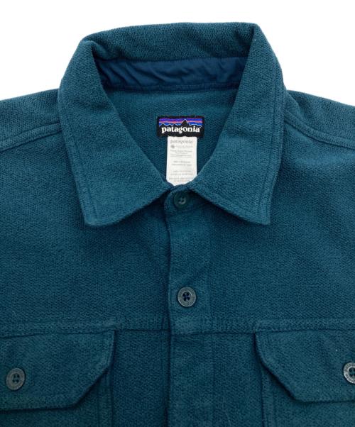 Patagonia（パタゴニア）Patagonia (パタゴニア) 13年製 ピケフリースシャツ ジャケット グリーン サイズ:Lの古着・服飾アイテム