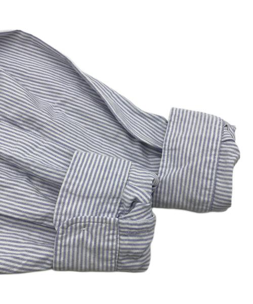 RALPH LAUREN（ラルフローレン）RALPH LAUREN (ラルフローレン) BIG SHIRT ストライプシャツ ブルー サイズ:XXLの古着・服飾アイテム