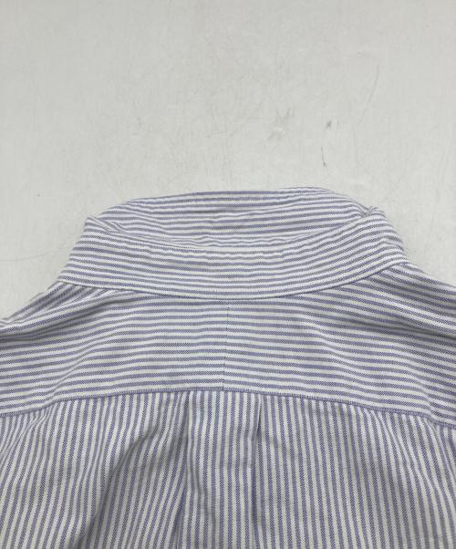 RALPH LAUREN（ラルフローレン）RALPH LAUREN (ラルフローレン) BIG SHIRT ストライプシャツ ブルー サイズ:XXLの古着・服飾アイテム