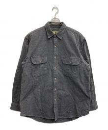 field&stream（-）の古着「シャモアクロスシャツ」｜グレー