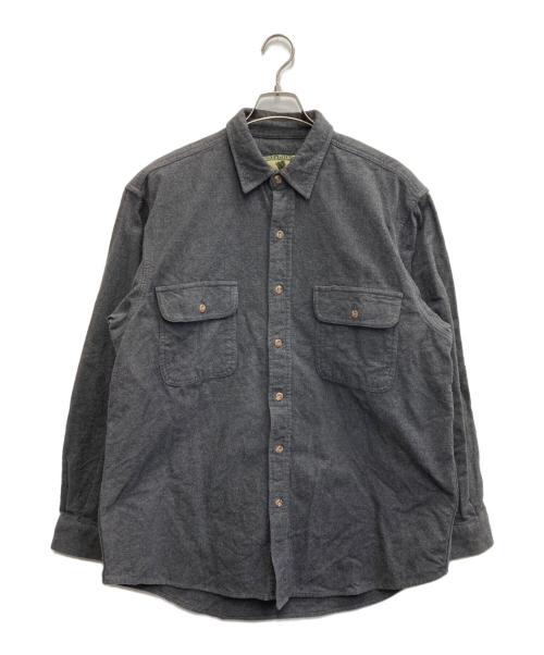 field&stream（-）field&stream (フイールドアンドストリーム) シャモアクロスシャツ グレー サイズ:Lの古着・服飾アイテム