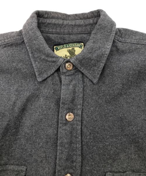 field&stream（-）field&stream (フイールドアンドストリーム) シャモアクロスシャツ グレー サイズ:Lの古着・服飾アイテム