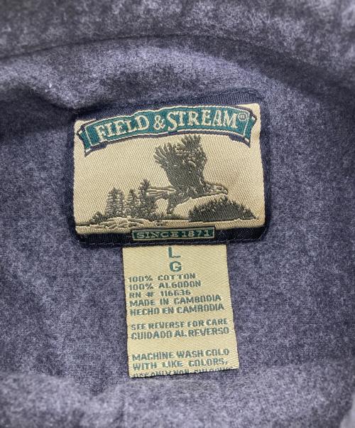 field&stream（-）field&stream (フイールドアンドストリーム) シャモアクロスシャツ グレー サイズ:Lの古着・服飾アイテム