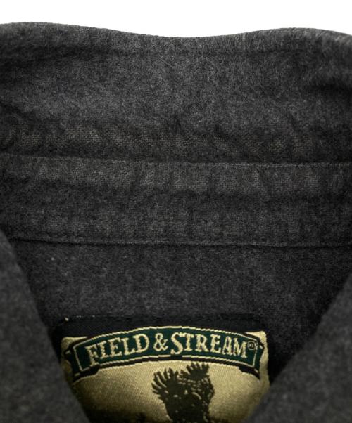 field&stream（-）field&stream (フイールドアンドストリーム) シャモアクロスシャツ グレー サイズ:Lの古着・服飾アイテム