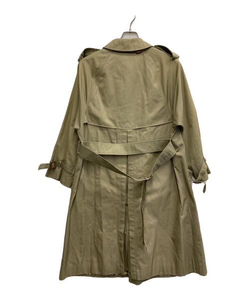Burberry's（バーバリー）Burberry's (バーバリー) 一枚袖 ダブルトレンチコート OLD  カーキ サイズ:90-165の古着・服飾アイテム