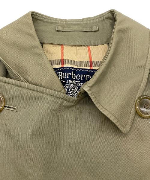 Burberry's（バーバリー）Burberry's (バーバリー) 一枚袖 ダブルトレンチコート OLD  カーキ サイズ:90-165の古着・服飾アイテム