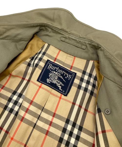 Burberry's（バーバリー）Burberry's (バーバリー) 一枚袖 ダブルトレンチコート OLD  カーキ サイズ:90-165の古着・服飾アイテム