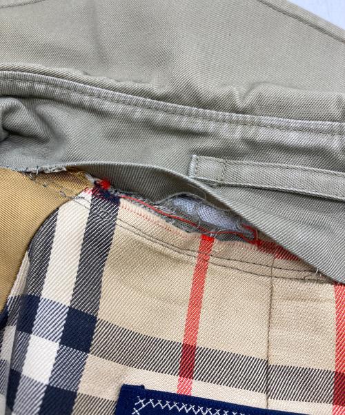 Burberry's（バーバリー）Burberry's (バーバリー) 一枚袖 ダブルトレンチコート OLD  カーキ サイズ:90-165の古着・服飾アイテム