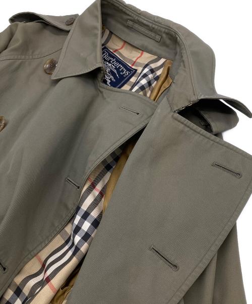 Burberry's（バーバリー）Burberry's (バーバリー) 一枚袖 ダブルトレンチコート OLD  カーキ サイズ:90-165の古着・服飾アイテム
