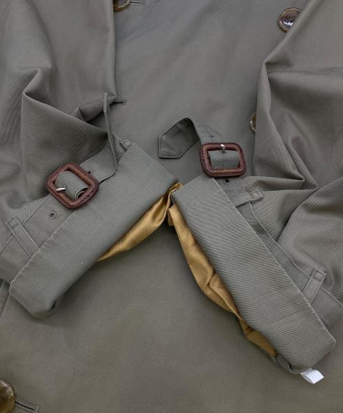 Burberry's（バーバリー）Burberry's (バーバリー) 一枚袖 ダブルトレンチコート OLD  カーキ サイズ:90-165の古着・服飾アイテム