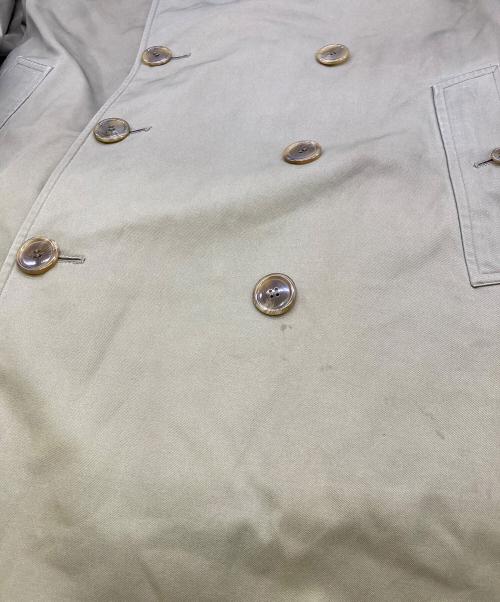 Burberry's（バーバリー）Burberry's (バーバリー) 一枚袖 ダブルトレンチコート OLD  カーキ サイズ:90-165の古着・服飾アイテム