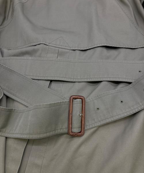 Burberry's（バーバリー）Burberry's (バーバリー) 一枚袖 ダブルトレンチコート OLD  カーキ サイズ:90-165の古着・服飾アイテム