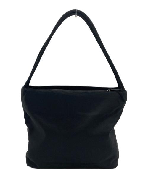PRADA（プラダ）PRADA (プラダ) ナイロンハンドバッグ ブラックの古着・服飾アイテム