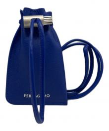 Ferragamo（フェラガモ）の古着「スマートフォンポーチ」｜ブルー