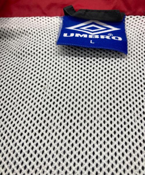 UMBRO（アンブロ）UMBRO (アンブロ) プルオーバーナイロンジャケット ブラック サイズ:Lの古着・服飾アイテム