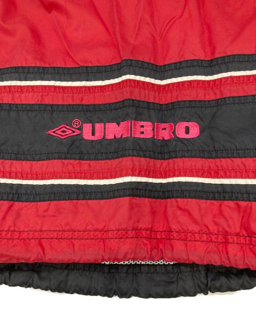 UMBRO（アンブロ）UMBRO (アンブロ) プルオーバーナイロンジャケット ブラック サイズ:Lの古着・服飾アイテム