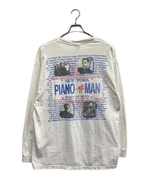 DELTA（デルタ）DELTA (デルタ) リージョエル両面プリント長袖Tシャツ ホワイト サイズ:XLの古着・服飾アイテム