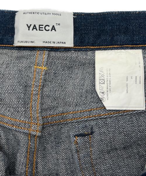 YAECA（ヤエカ）YAECA (ヤエカ) 14oz ONE WASHデニムパンツ ブルー サイズ:34の古着・服飾アイテム