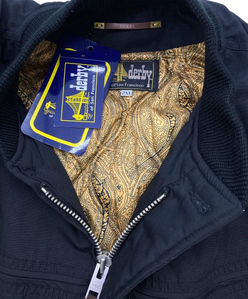 Derby of SanFrancisco（ダービーオブサンフランシスコ）Derby of SanFrancisco (ダービーオブサンフランシスコ) CLASSIC DERBY JACKET【Style 300】 ブラック サイズ:2XLの古着・服飾アイテム
