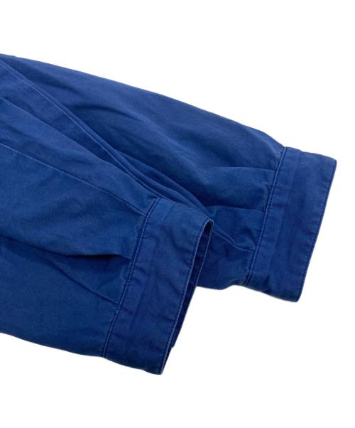 J.CREW（ジェイクルー）J.CREW (ジェイクルー) コットン アノラック パーカー/巨人タグ ブルー×ホワイト サイズ:XLの古着・服飾アイテム