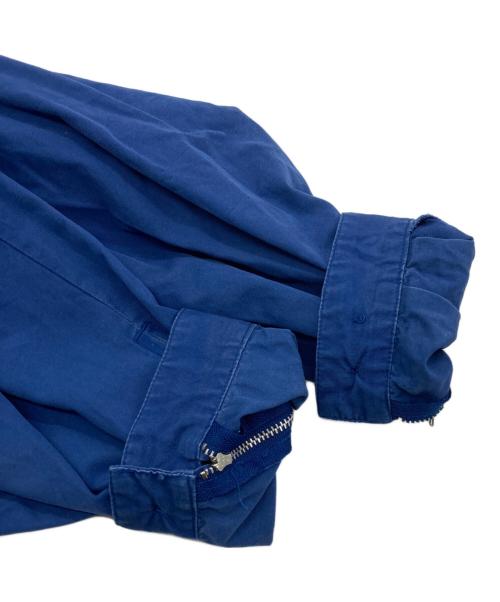 J.CREW（ジェイクルー）J.CREW (ジェイクルー) コットン アノラック パーカー/巨人タグ ブルー×ホワイト サイズ:XLの古着・服飾アイテム
