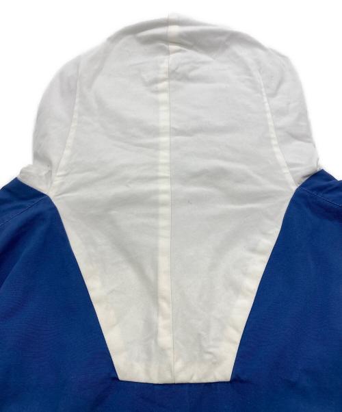 J.CREW（ジェイクルー）J.CREW (ジェイクルー) コットン アノラック パーカー/巨人タグ ブルー×ホワイト サイズ:XLの古着・服飾アイテム