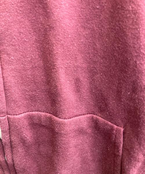BIG MAN'S（ビックマン）BIG MAN'S (ビックマン) ジップパーカー/90’S ボルドー サイズ:3Xの古着・服飾アイテム