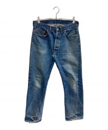 LEVI'S（リーバイス）の古着「66前期 501 ヴィンテージ デニムパンツ スモールe」｜ネイビー