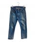 LEVI'S（リーバイス）の古着「66前期 501 ヴィンテージ デニムパンツ スモールe」｜ネイビー