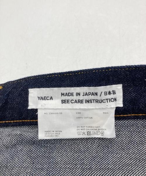 YAECA（ヤエカ）YAECA (ヤエカ) 13W/デニムパンツ ネイビー サイズ:32 未使用品の古着・服飾アイテム