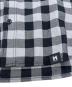 中古・古着 MILLET (ミレー) サーモ チェック シャツ ロングスリーブ グレー×ブラック サイズ:XL：8000円