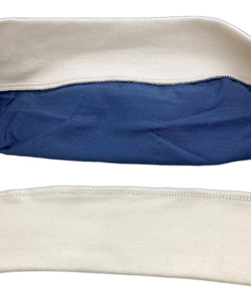 adidas（アディダス）adidas (アディダス) 1/2ジップ トラックトップ プリラブドインク ブルー×ベージュ サイズ:M 未使用品の古着・服飾アイテム