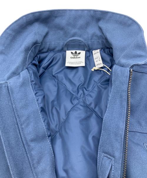 adidas（アディダス）adidas (アディダス) プレミアム エッセンシャルズ パデッドジャケット ネイビー サイズ:M 未使用品の古着・服飾アイテム