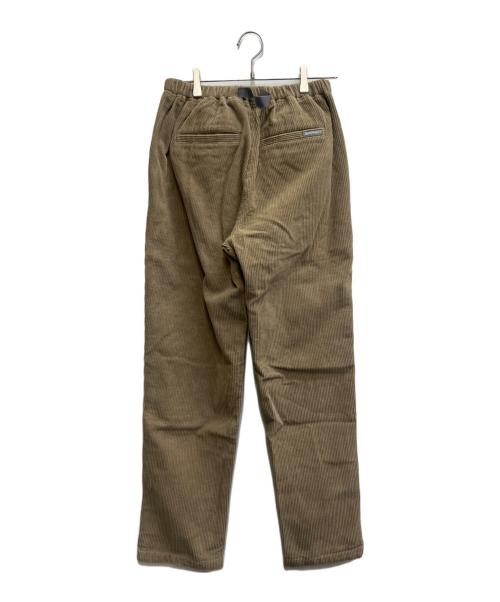 GRAMICCI（グラミチ）GRAMICCI (グラミチ) 8ウェールズ コーデュロイワイドテーパードパンツ カーキ サイズ:S 未使用品の古着・服飾アイテム