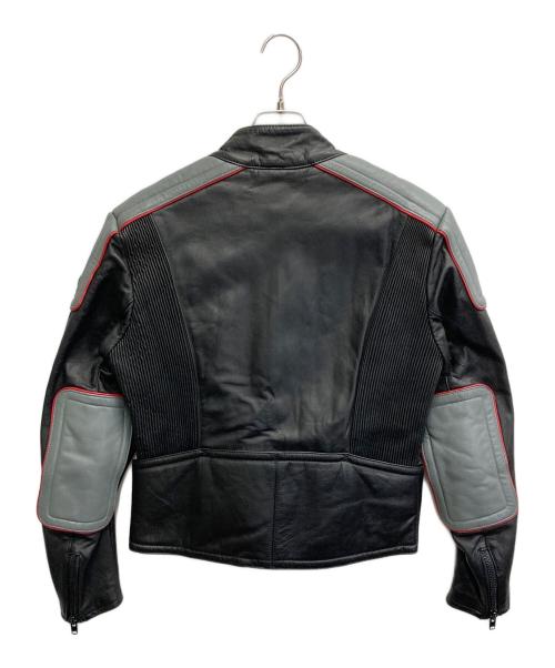 HARLEY-DAVIDSON（ハーレーダビッドソン）HARLEY-DAVIDSON (ハーレーダビッドソン) シングルレザージャケット ブラック サイズ:38の古着・服飾アイテム