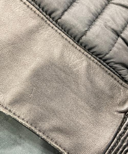 HARLEY-DAVIDSON（ハーレーダビッドソン）HARLEY-DAVIDSON (ハーレーダビッドソン) シングルレザージャケット ブラック サイズ:38の古着・服飾アイテム