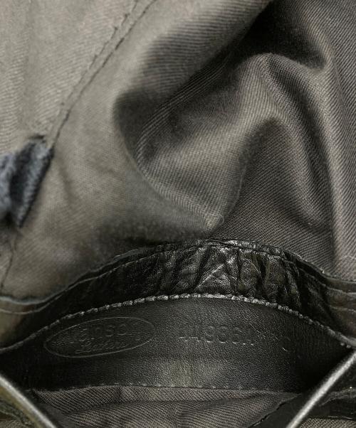 VANSON（バンソン）VANSON (バンソン) TJ 切替シングル レザーブルゾン team jacket ブラック サイズ:34の古着・服飾アイテム