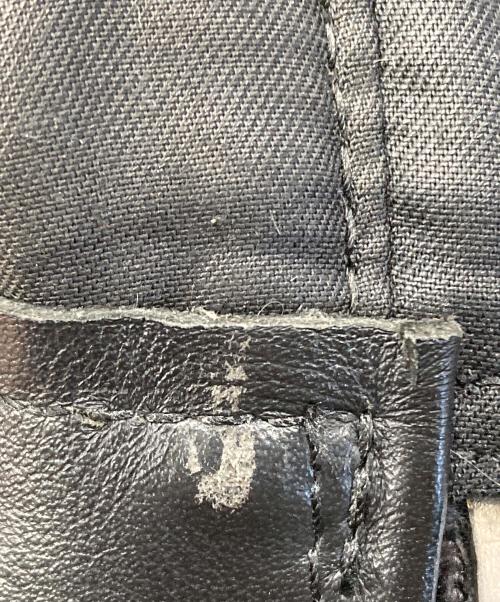 VANSON（バンソン）VANSON (バンソン) TC ロゴワッペン シングルライダースジャケット ブラック サイズ:34の古着・服飾アイテム