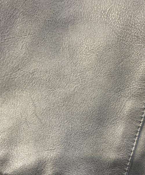 VANSON（バンソン）VANSON (バンソン) TC ロゴワッペン シングルライダースジャケット ブラック サイズ:34の古着・服飾アイテム