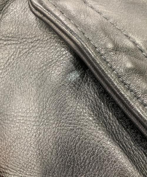 VANSON（バンソン）VANSON (バンソン) LEATHER PANTS ブラック サイズ:30の古着・服飾アイテム