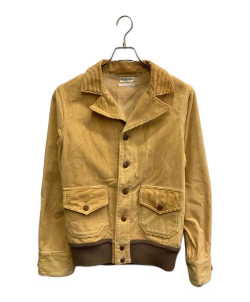 Heller's cafe（ヘラーズカフェ）Heller's cafe (ヘラーズカフェ) Corduroy Taxi Driver's Jkt イエロー サイズ:38の古着・服飾アイテム