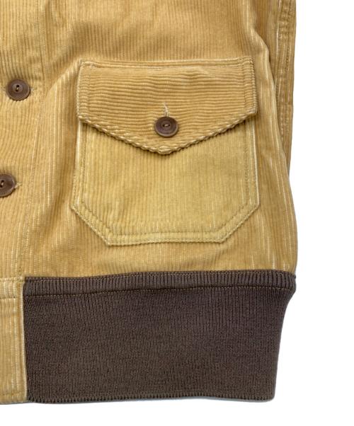 Heller's cafe（ヘラーズカフェ）Heller's cafe (ヘラーズカフェ) Corduroy Taxi Driver's Jkt イエロー サイズ:38の古着・服飾アイテム