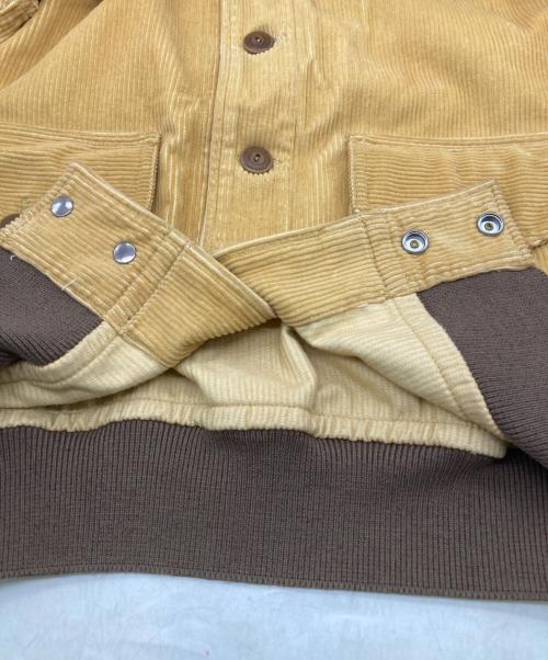 Heller's cafe（ヘラーズカフェ）Heller's cafe (ヘラーズカフェ) Corduroy Taxi Driver's Jkt イエロー サイズ:38の古着・服飾アイテム
