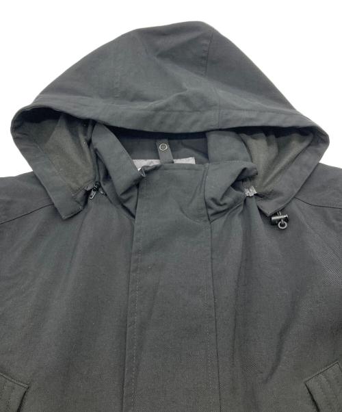Eddie Bauer（エディーバウアー）Eddie Bauer (エディーバウアー) フーデッドコート ブラック サイズ:Sの古着・服飾アイテム